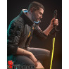 Figurine à peindre Male V – Cyberpunk 2077 | Modèle détaillé pour peinture personnalisée