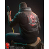 Figurine à peindre Male V – Cyberpunk 2077 | Modèle détaillé pour peinture personnalisée