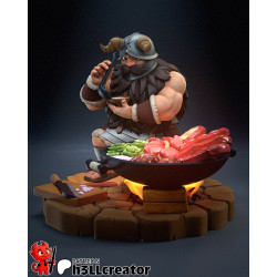 Figurine Senshi – Dungeon Meshi – Fan-Art en Résine par h3LLcreator | Figurines à Peindre