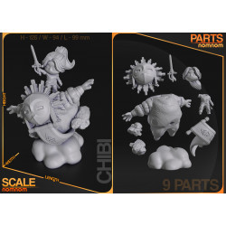 Chibi Esquie Figurine – Clair Obscur: Expédition 33 | Peinture et Détails