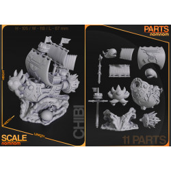 Dimensions de la figurine
