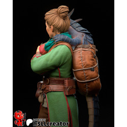 Figurine Zoe Split Fiction – Garage Kit en Résine à Assembler et Peindre | h3LLcreator
