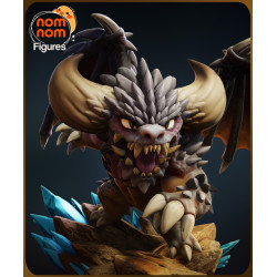 Chibi Nergigante - Figurine Monster Hunter en version chibi Nomnom Studio