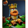 figurine Chibi Chevalier Noir et du roi Arthur  Monty Python and the Holy Grail