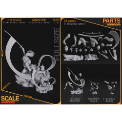 Maelle Clair Obscur Expédition 33  dimensions de la figurine