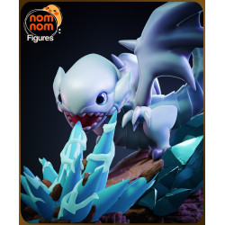 Chibi Blue-Eyes White Dragon – droite  Nom Nom Figures