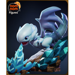 Chibi Blue-Eyes White Dragon – Nom Nom Figures