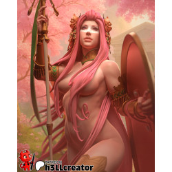 Figurine Aphrodite 1/12 à peindre – Modèle fantasy haute qualité en résine
