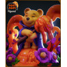 Figurine  Chibi Winnie l’Ourson en résine – À peindre et assembler
