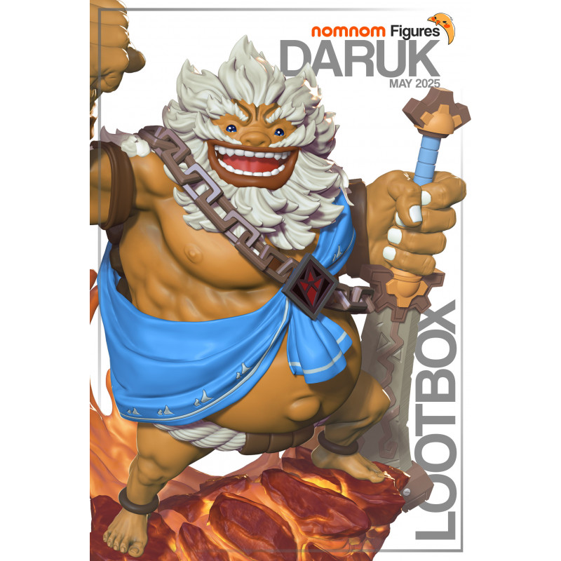 Figurine Daruk Zelda 251mm - Résine HD à peindre