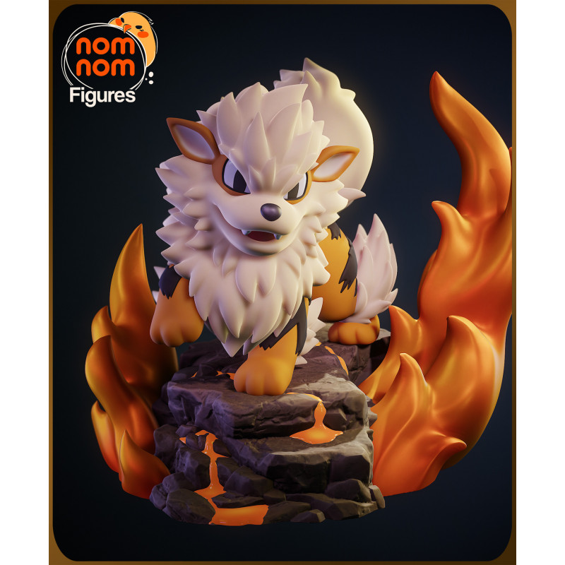 Chibi Arcanine - Pokemon - Chibi Arcanine - Pokemon -