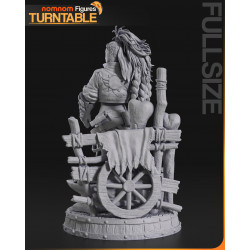 Détails des finitions et textures de la figurine