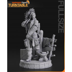 Figurine Gemma Monster Hunter Wilds - Nom Nom Figures | Collection Premium 3D