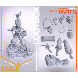 Marle - Chrono Trigger | Figurine à peindre RPG vintage