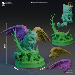 Dimensions de la statuette