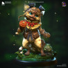 Expression caractéristique et pose dynamique fidèle à l'univers Monster Hunter Wilds"