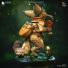 Profil de la figurine Palico montrant les détails de sculpture exceptionnels de Bulkamancer Sculpts - Résine ABS haute qualité"
