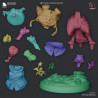 Figurine Palico à Peindre - Monster Hunter Wilds par Bulkamancer Sculpts | Kit Résine 3D