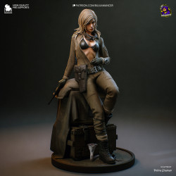 EVA Metal Gear Solid Delta - Figurine de collection haute qualité par Bulkamance