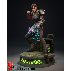 Sevika Arcane - Figurine H3LL Creator | League of Legends