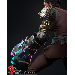 Sevika Arcane - Figurine H3LL Creator | League of Legends