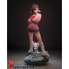 Figurine Momo Ayase Dandadan à peindre - echelle 1/12 - buste