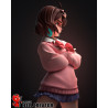 Figurine Momo Ayase Dandadan à peindre - echelle 1/12 - buste