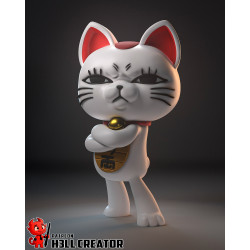 Figurine Momo Ayase Dandadan à peindre - echelle 1/12 - buste