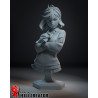 Figurine Momo Ayase Dandadan à peindre - echelle 1/12 - buste