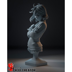 Ensemble complet de la figurine en buste - Prête pour la peinture et collection