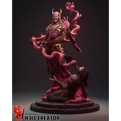 Vecna - Figurine Donjons & Dragons par h3LL creator - Vue d'ensembl