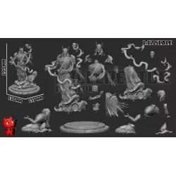 Dimensions de la figurine