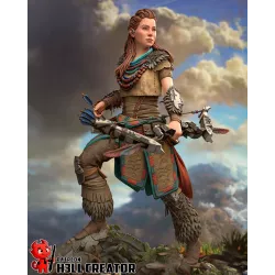 Aloy prête pour la chasse 🏹 #HorizonZeroDawn #Figurine