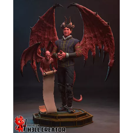Raphael Baldur's Gate 3 - Figurine Cambion à peindre