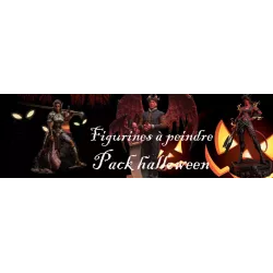 Pack Spécial Halloween - 3 Figurines Baldur's Gate 3 à Peindre