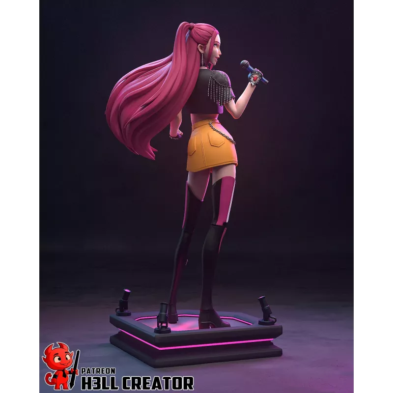 BatGirl Figure Modèle d'impression 3D STL