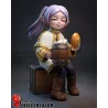 Vue de profil avec chope de bière - H3LL Creator"