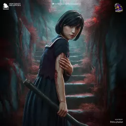 Hinako émerge des brumes de Silent Hill, portant en elle les secrets d'un monde entre rêve et cauchemar.