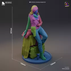 Dimensions de la figurine à peindre
