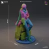 Dimensions de la figurine à peindre