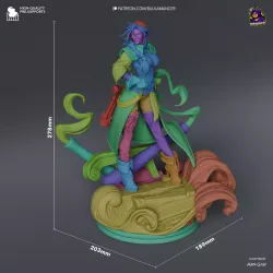 Dimensions de la figurine