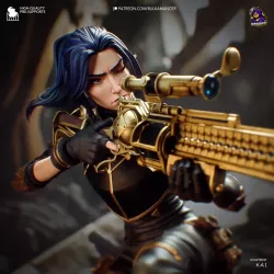 Figurine Caitlyn Kiramman (155mm) de la série Arcane.