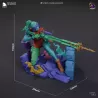 Dimensions de la figurine