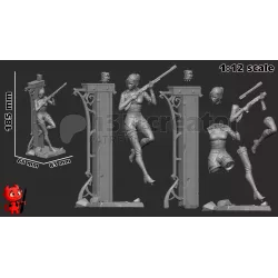 Figurine Caitlyn League of Legends à peindre | H3LL Workshop