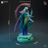 Figurine de Thanatos de 310 mm, issue du jeu Hades. Une toile vierge en résine haute définition prête pour votre talent