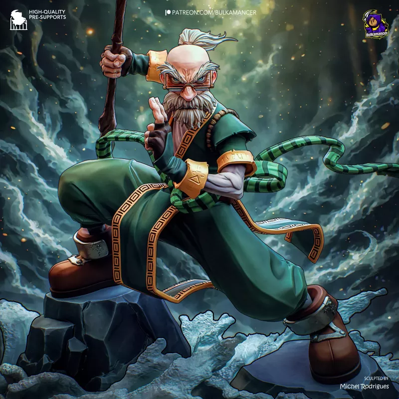 Figurine Knolan (Battle Chasers) à peindre