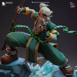 La finesse de la résine haute définition capture chaque détail du visage et de l'équipement de Knolan.