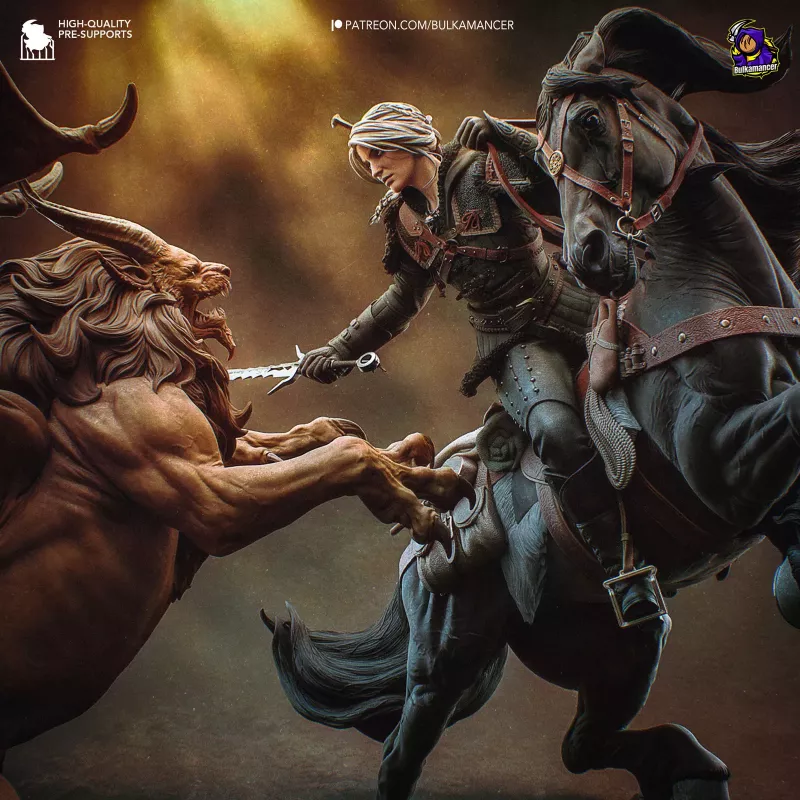 Ciri, héroïne de The Witcher IV, affronte une manticore légendaire dans un combat à couper le souffle.