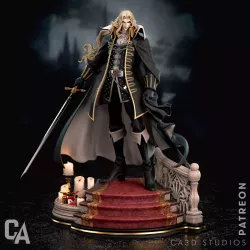 Figurine Alucard – Castlevania III : Dracula’s Curse – figurines à peindre de collection