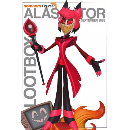 Alastor  Démon Radio de l"animé Hazbin Hotel -